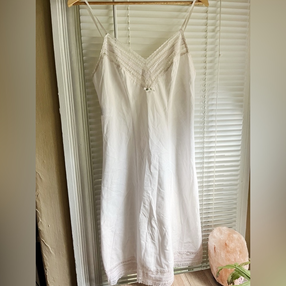 Vintage 1970s St. Michael Cotton Slip